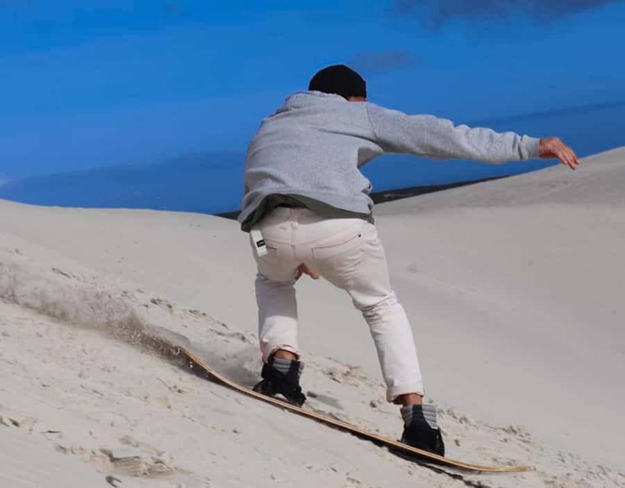 CAPE TOWN: ULTIMATE SANDBOARDING ATLANTIS DUNES WITH WILDX - Equipment Choice: Stand-Up Sandboards vs Bumboards