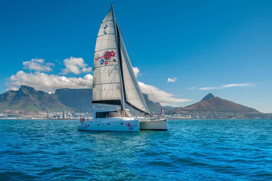 Cape Town Waterfront and Bay: Sailing Trip - Two Typical Route Options: Milnerton Lighthouse vs Robben Island Direction