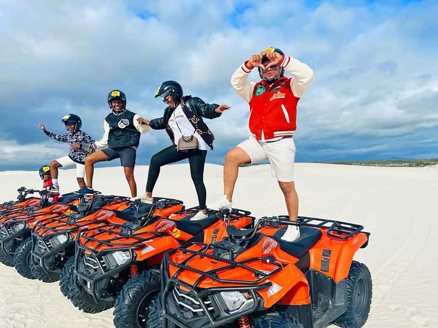 Cape Town: WILDX Atlantis Quad Dune Adventure and Photo Stop - Quad Biking on Atlantis Dunes, Cape Town’s Real White Sand