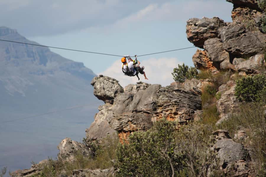 Ceres: Ziplining in the Mountains - What You See: Ceres Valley Views and Rock Formations