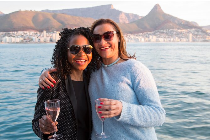 Champagne Cruise (Pre-Sunset) from Cape Town - Golden-hour views: Table Mountain angles you will not get from shore