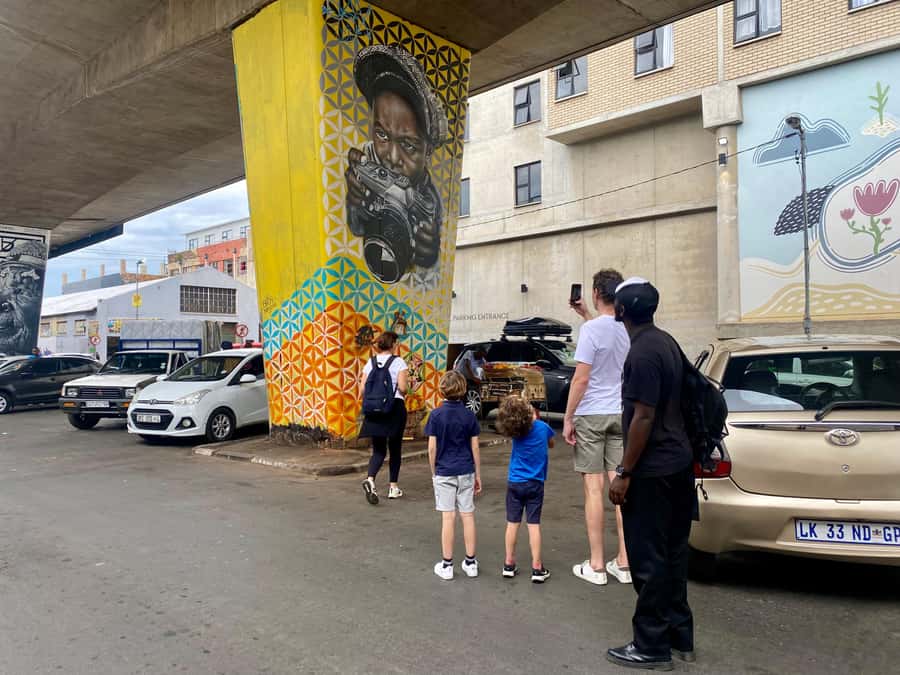 Colours of Johannesburg: A Graffiti & Street Art Tour - Meeting at Skinner Café, then a safety briefing that actually helps
