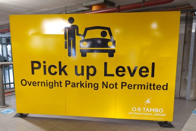 Comfort Private Airport Transfer: OR Tambo Airport (JNB) - Time on the clock: about 35 minutes that can stretch