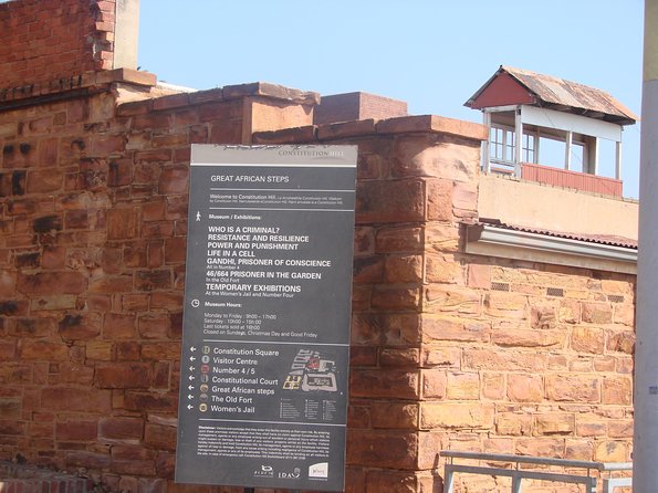 Constitution Hill And Apartheid Museum Combined - Timing, pace, and how to not feel rushed