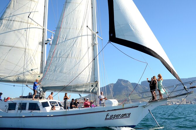 Cruise and Dine Dinner / Cape Town: Sunset Champagne Cruise and 3-Course Dinner - The champagne cruise part: two glasses, good vibes, and music