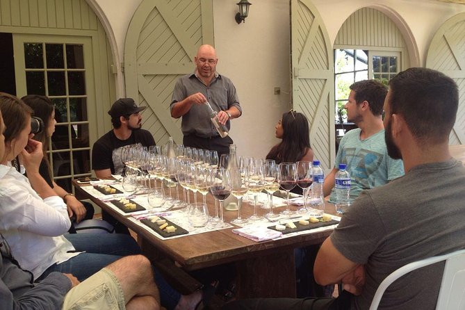 Daily Different small group WINE tour - STELLENBOSCH PICKUP only - Rustenberg Wines: gardens, Cape Dutch style architecture, and a classic estate walk