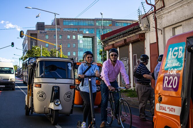 Downtown Johannesburg Tuk tuk Tour with a local lunch - Price and Value of $78.05 for 3 Hours
