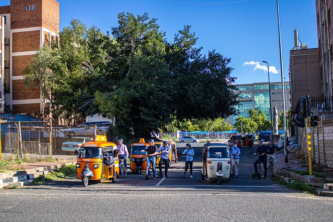 Downtown Johannesburg Tuk tuk Tour with a local lunch - Victoria Yards: Where Young and Established Artists Share Space