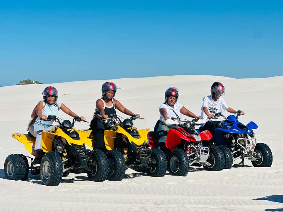 Dune Riders: Quad Bike Atlantis + Epic Photos! - Getting started at Sand Dunes CapeTown (and meeting DALU)