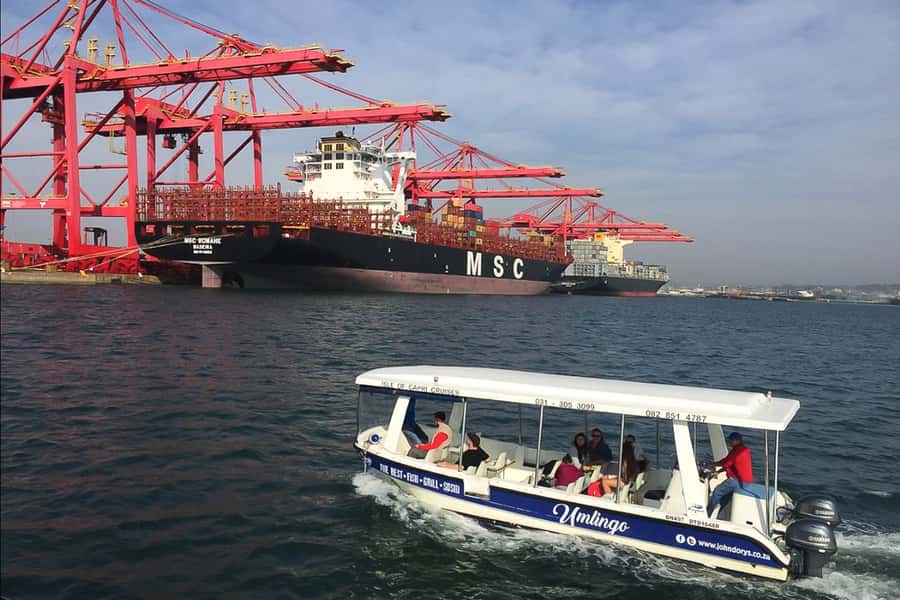 Durban: 30-Minute Harbor Boat Cruise - The Durban Harbor view you cannot get from shore