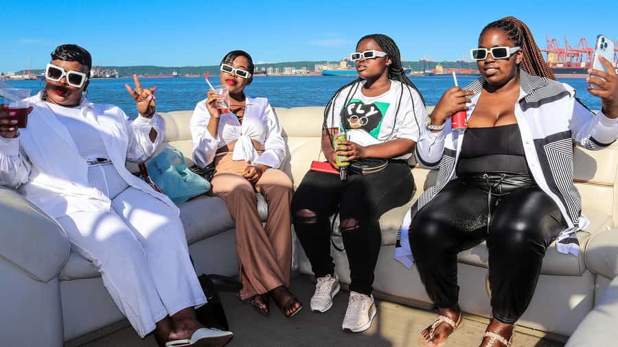 Durban: Pontoon Boat Harbor Cruise - The Wilson’s Wharf finish: eating and time to relax