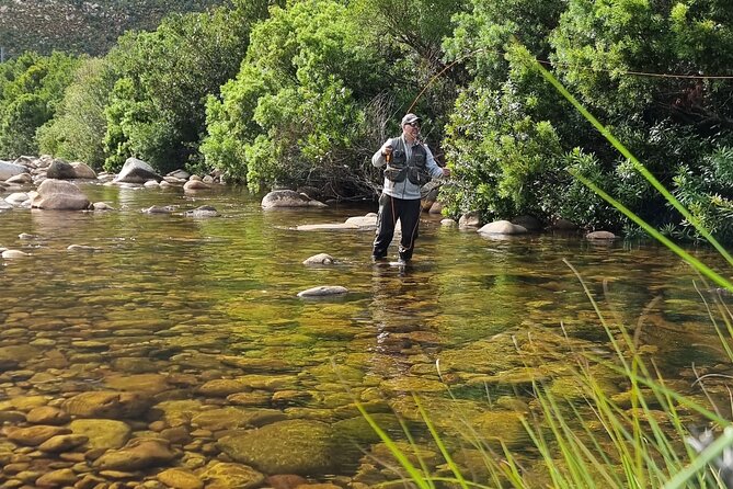 Fly Fishing in Cape Town for Five Hours - Saltwater Estuary Fishing for Leer/Garrick Off Foot or by Small Boat