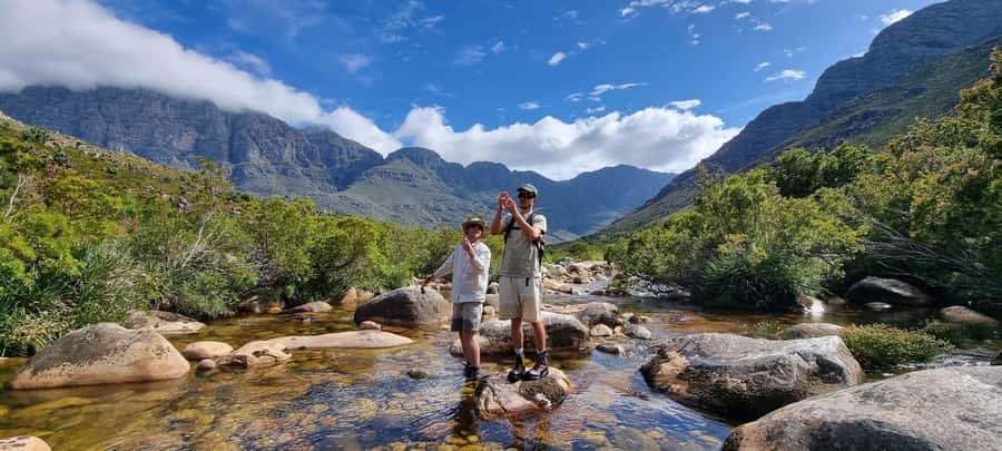 Fly Fishing in Cape Town - The Worcester and Paarl mountain streams: where the trout live