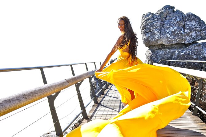 Flying Dress Cape Town - What can affect your session: timing and weather
