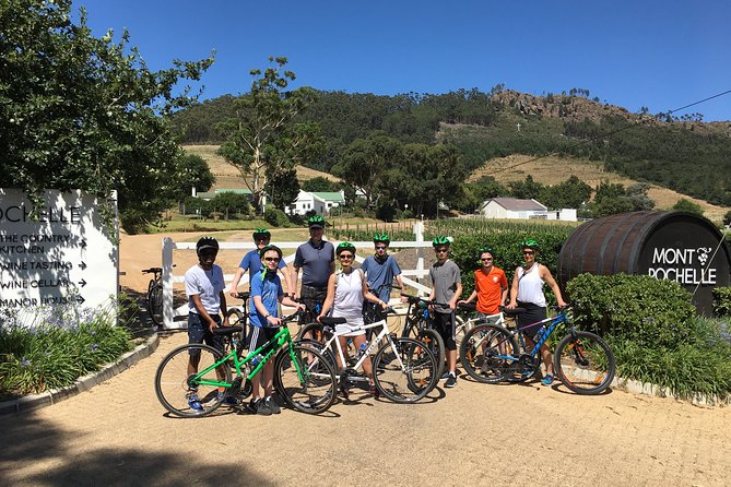 Franschhoek Cycle Experience Half Day - Private Tour - Grand Provence Garden Sculptures and a Quick Art Break