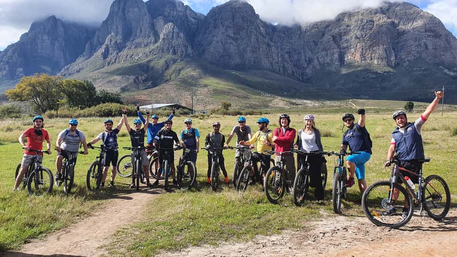 Franschhoek: E-bike Tour with Wine Tasting and Lunch - Lunch and wine tasting at a Franschhoek estate