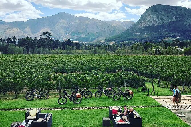 Franschhoek E-Bike Wine Tour (Half Day) - Getting Started at Terbodore Café, Then Rolling Through Vineyards