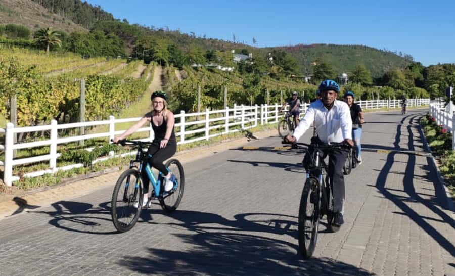 Franschhoek: E-Bike & Wine Tour (Shared Tour) - Pedal through historical Franschhoek and the wine valley