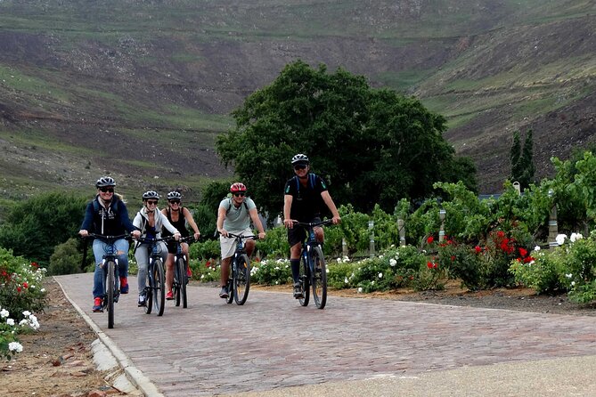 Franschhoek Half Day Winelands Mountain Bike Tour - Stop 2: La Bri Estate, vineyards by the river, and a cellar tour