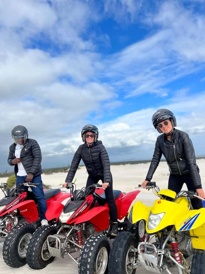 From Cape Town: Quad Bike Sand Dunes, Transport Included - The automated quad bike ride at Atlantis Dunes, what it feels like
