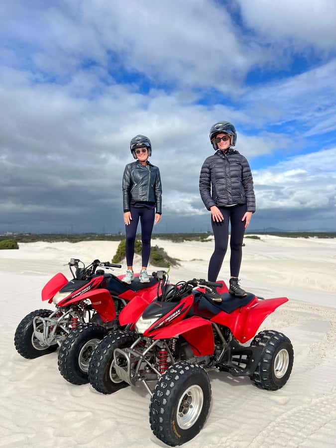 From Cape Town: Quad Bike Sand Dunes, Transport Included - Where the tour ends, nature reserve headquarters and your return to town