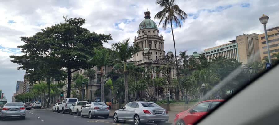 From Durban: Half Day Durban City Tour - City Hall stories, Moses Mabhida Stadium photos, and Durban photo stops