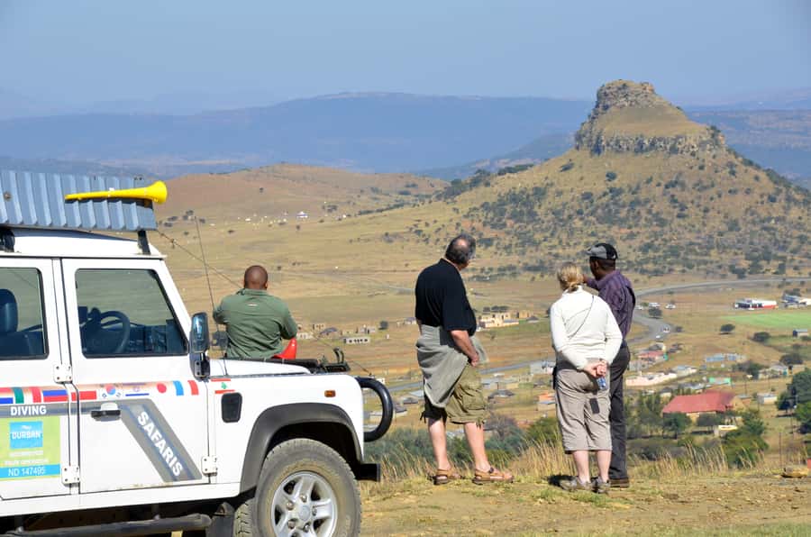 From Durban: Isandlwana Rorkes Drift Battlefields Day Trip - Fugitives Drift and the Queens Colours Memorial: The Aftermath Gets Physical