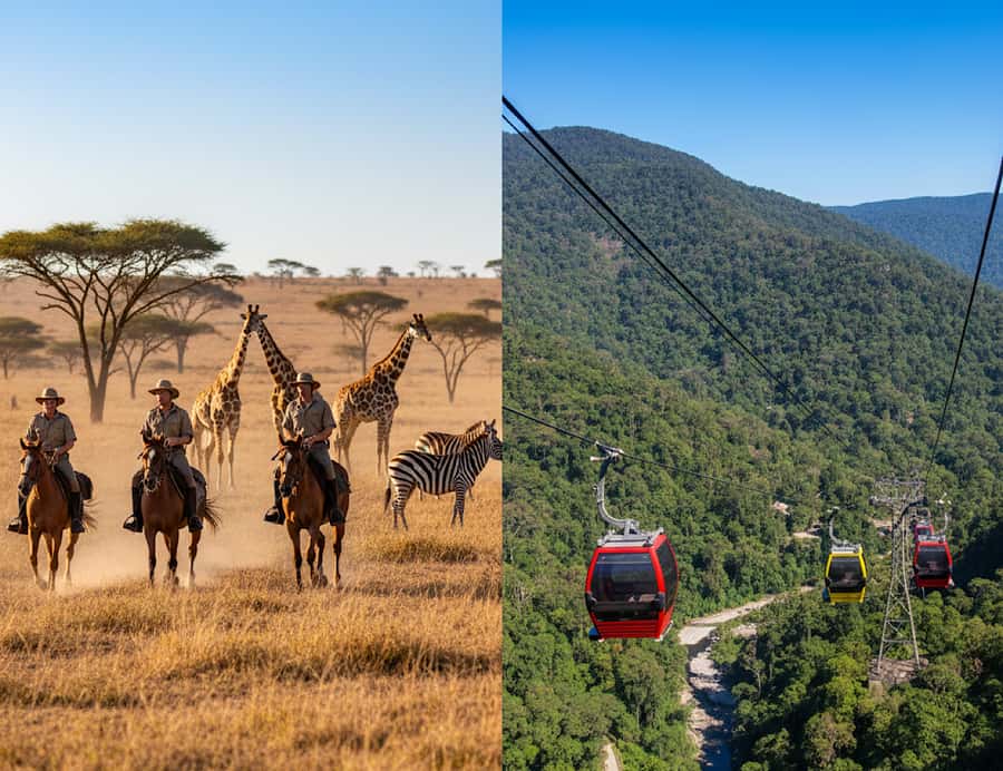 From Johannesburg: Horse-Riding Safari and Cable Car Tour - 5 Key Points You Should Know Before You Go