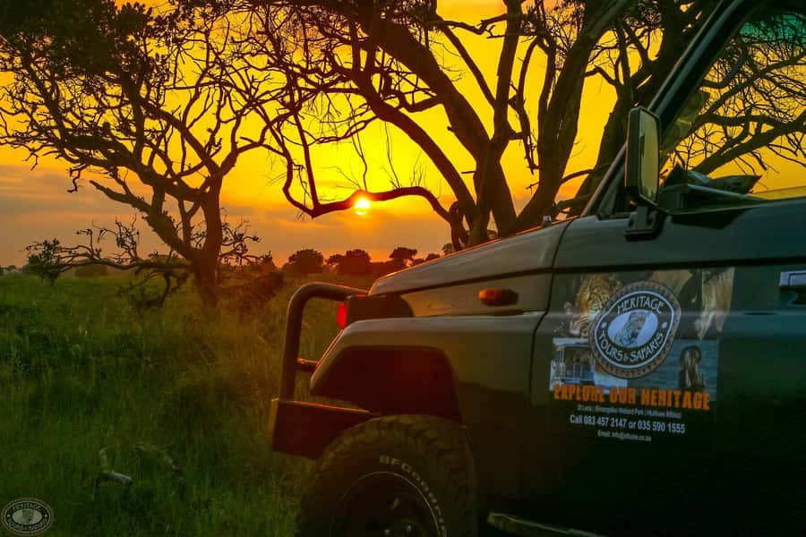 From St Lucia: iSimangaliso Sunset Safari - The 3-hour flow: pickup, the drive, and why dusk is the target
