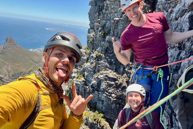 Half-Day Rock-Climbing on Table Mountain - Table Mountain climbing that actually feels like Cape Town
