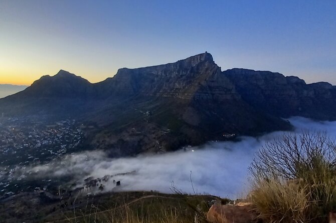 Hiking Lion's Head for Sunrise or Sunset - Coming down in the dark: why the guide and headlamp matter