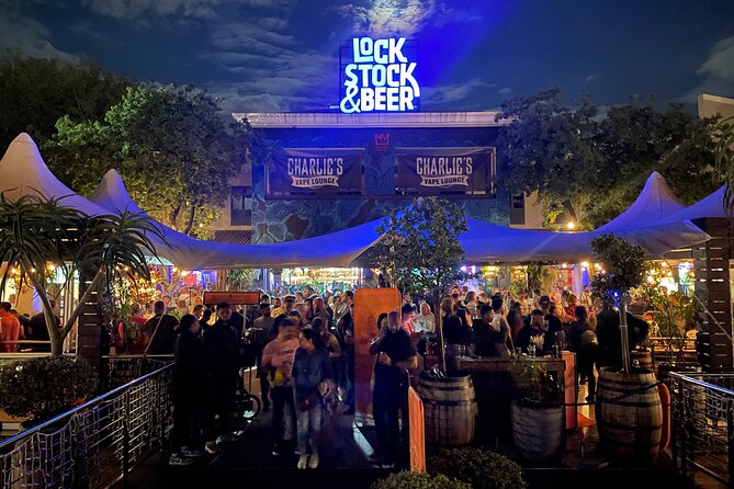 Hop on Hop Off Johannesburg Pub Crawl - Stop 1: Lock Stock & Beer and the warm-up hour