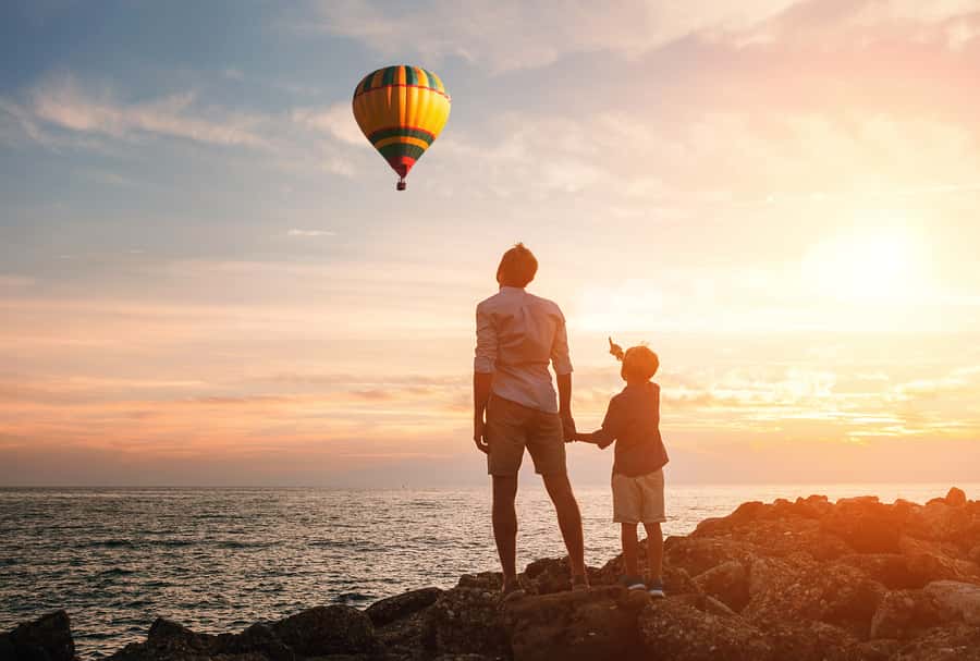 Hot air Balloon and Cape Winelands Private guided tour - 1 hour in the basket, with Table Mountain in the view