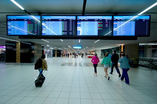 Johannesburg Airport Private Transfers: Departures (Hotel Pickup) - One-Way or Return: Good for Departures, Great for Familiarity