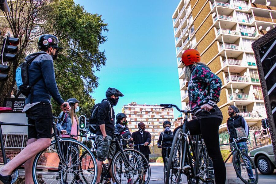 Johannesburg: Inner City Guided Cycling Tour - Marshalltown Mining History, and Why the City Formed Like This