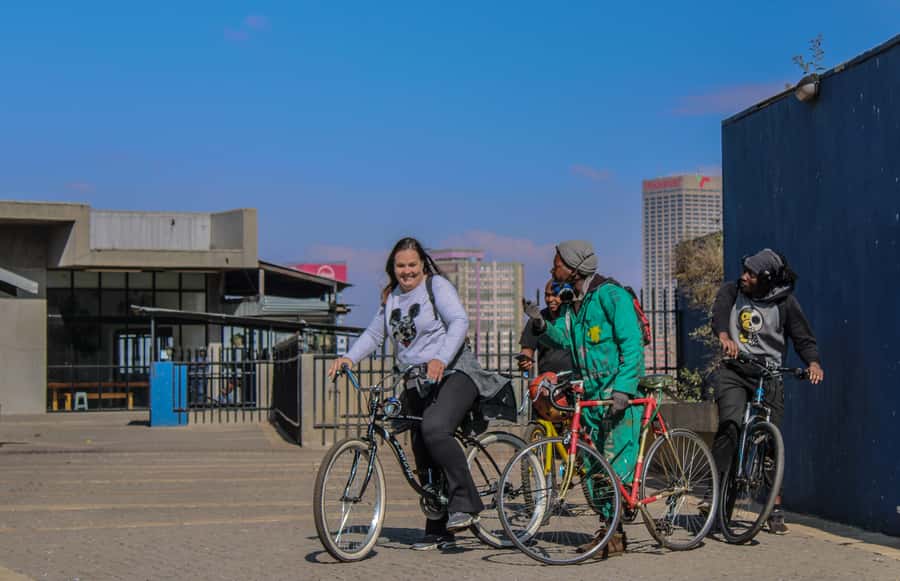 Johannesburg: Inner City Guided Cycling Tour - Maboneng and Victoria Yards, Art and People in the Same Frame