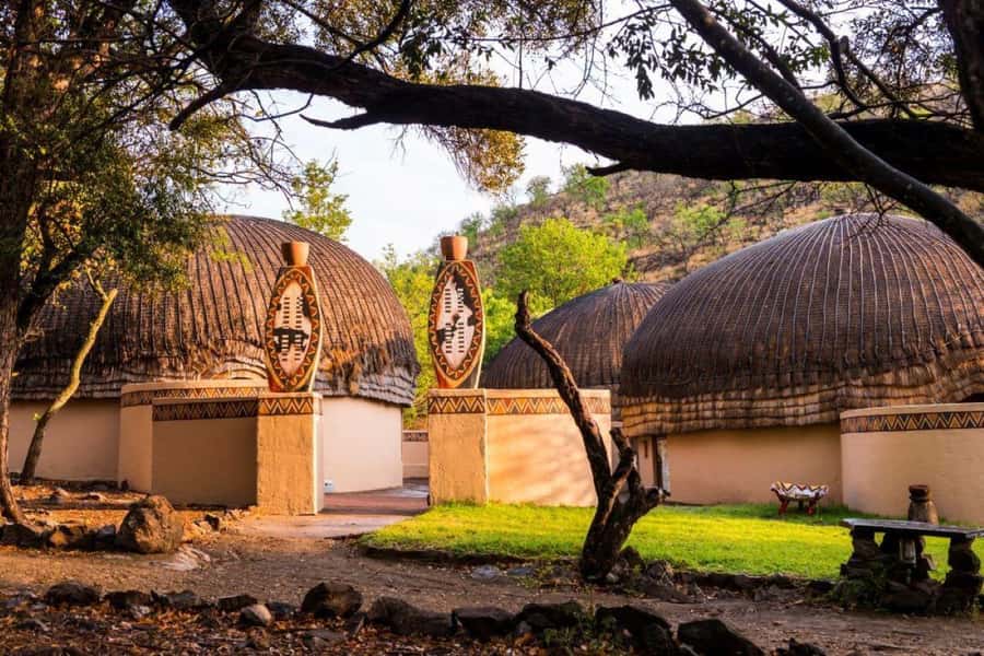 Johannesburg: Lesedi Cultural Village Show with Pickup - Ingoma amphitheatre: the audio-visual history that gives the show context