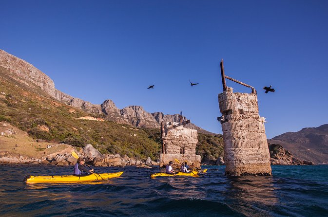 Kayak Chapman's Peak and Karbonkelberg in Hout Bay - Kayak Chapmans Peak from the water in Hout Bay