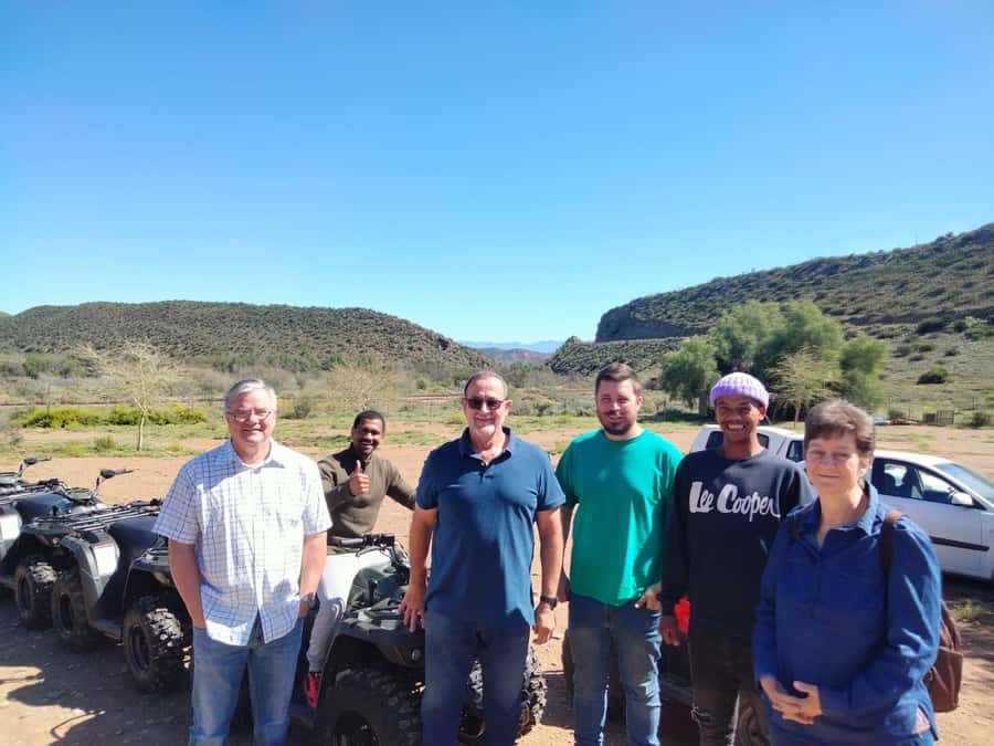 KLEIN KAROO at Oudtshoorn QUAD BIKE FUN RIDE - Before you ride: safety briefing and quad bike basics at WildX Adventures