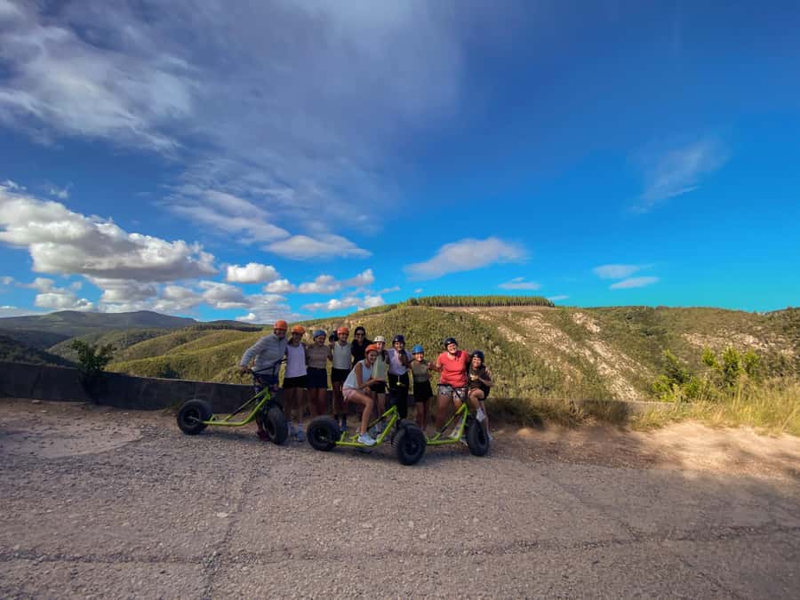 Knysna: Downhill Forest Scootour Adventure - Your Route Setup: Thesen Island Meeting Point to Forest Start