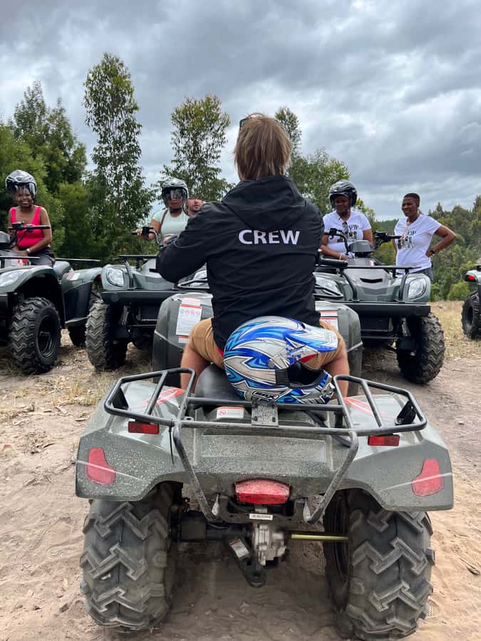 Knysna: Guided Quad Bike Tour in the Forest - Getting There: Thesen Island Pickup and the Heads Up Coffee Meeting Spot