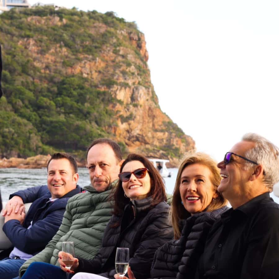 Knysna Lagoon: Boat Cruise with Oyster & White Wine Tasting - Where to Meet at Heads Up Coffee and Co. on Thesen Island