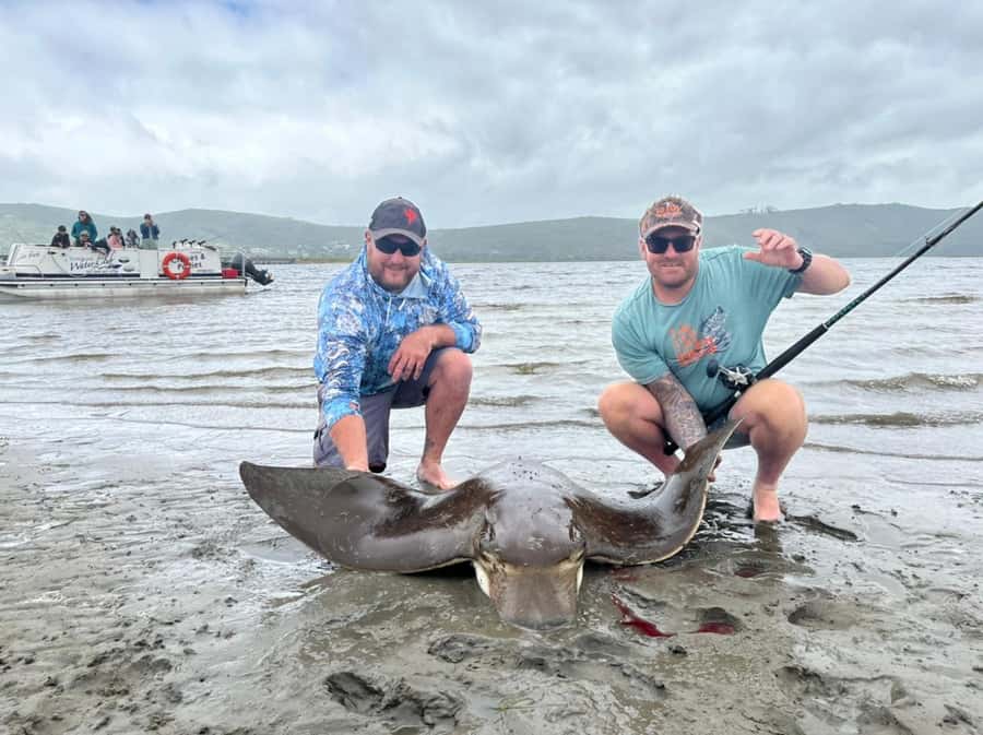 Knysna Lagoon Fishing Charter - What happens on the water: a real estuary game plan