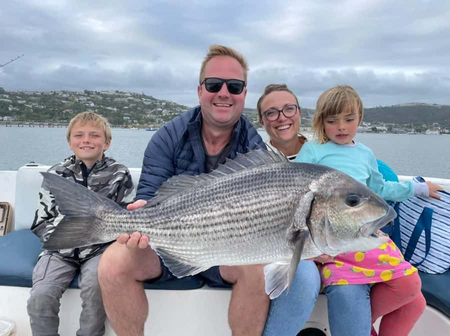 Knysna Lagoon Fishing Charter - Meeting point and getting settled at Thesen Harbor Town