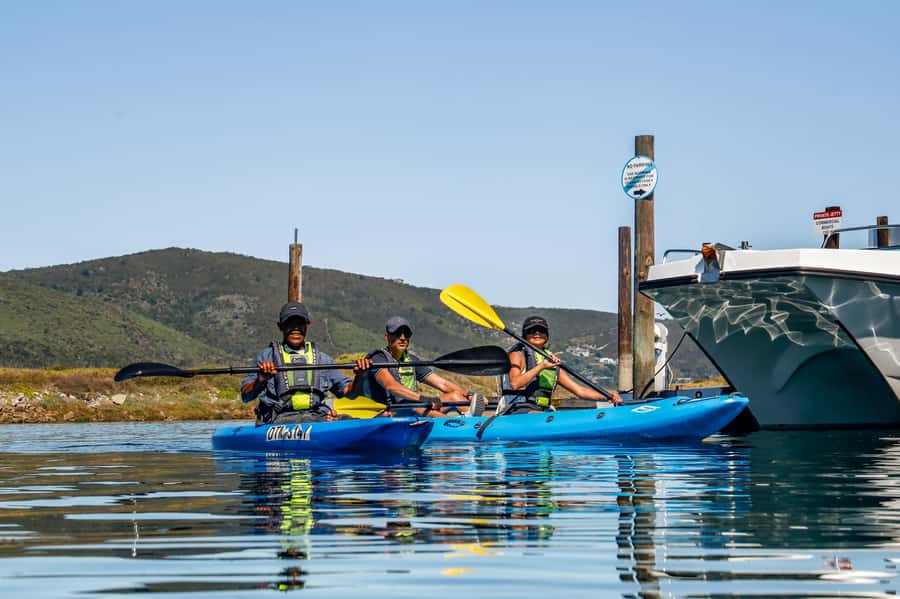 knysna Lagoon Kayak Hire - Getting To The Water Club (Opposite The Turbine) And Starting On Time