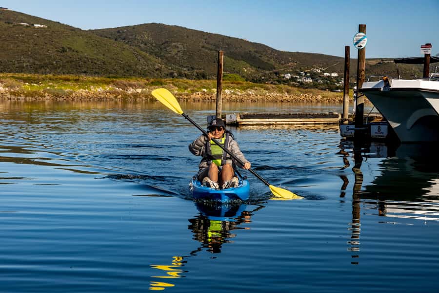 knysna Lagoon Kayak Hire - Paddling Knysna Lagoon: The Real Point Is The Tempo