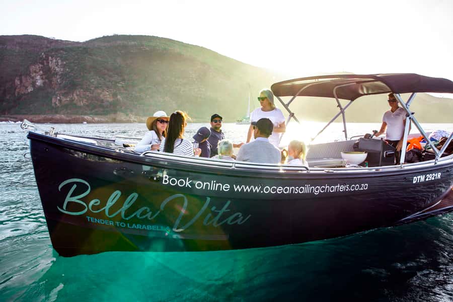 Knysna: Private Sunset Cruise on Knysna Lagoon - From Thesen Harbour Town to the Knysna Heads, Without the Guesswork