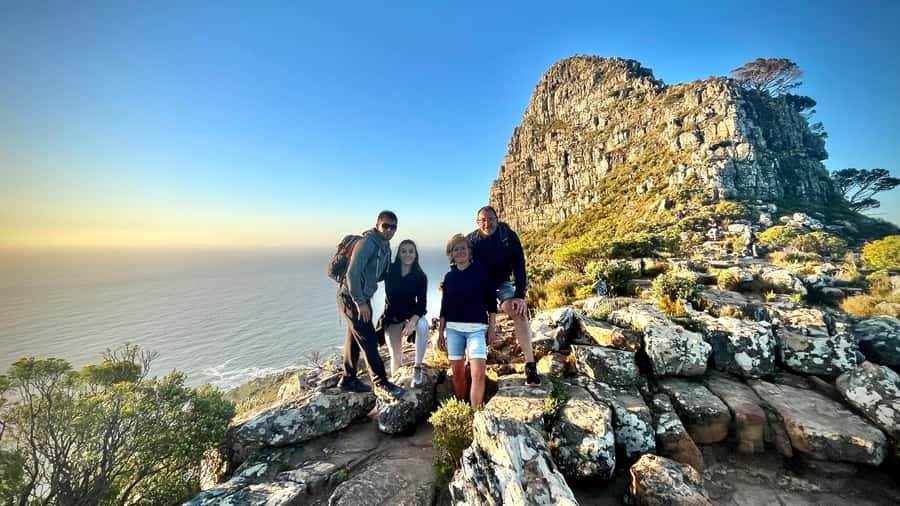 Lion's Head Sunrise or Sunset Hike + Hotel Pick-Up - Chains and ladders: the part that adds thrill and confidence