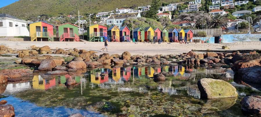 Luxury Cape of Good Hope & Penguin Tour - St James Beach and Hout Bay photo stops: the Cape beyond the postcard points