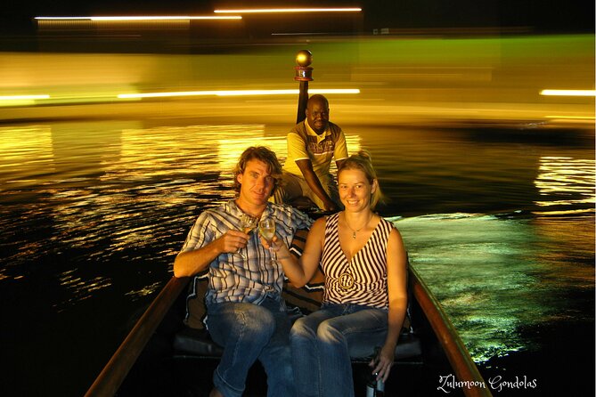 Magical Gondola Night Boat Cruise in Durban - The gondola ride on the canals: 30 minutes of lights, bridges, and calm water